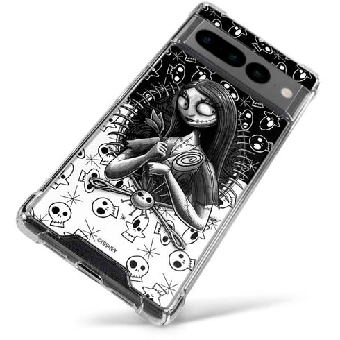 Disney The Nightmare Before Christmas Sally Art Google Pixel 7 Pro Clear Case